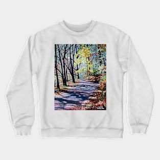 'THE TRAIL FROM CHETOLA TO BASS LAKE' Crewneck Sweatshirt